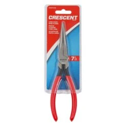 Crescent® 10337CVNN - 7-1/2" Box Joint Straight Jaws Dipped Handle Electrical Knurled Needle Nose Pliers -Crescent Sales 2024 10337cvnn 2