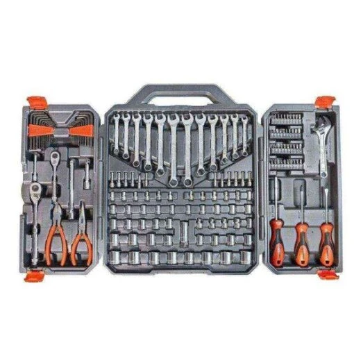 Crescent CTK150 150 Pc. 1/4" And 3/8" Drive 6 Point SAE/Metric Professional Tool Set -Crescent Sales 2024 CT CTK150 000