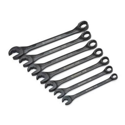 Crescent CX6RWS7 7 Pc. X6 Sae Open End Ratcheting Wrench Set -Crescent Sales 2024 CT CX6RWS7 000