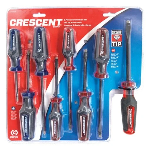 Crescent DRIVER SET DC PH/SLT 8PC -Crescent Sales 2024