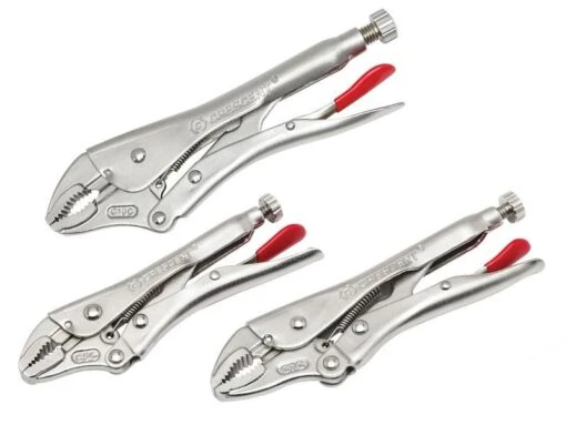 Crescent® CLP3SETN Curved Jaw Locking Pliers With Wire Cutter Set 3 Piece CRECLP3SETN -Crescent Sales 2024 Img10802573721