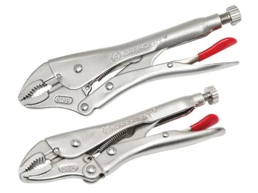 Crescent® CLP2SETN Curved Jaw Locking Pliers With Wire Cutter Set 2 Piece CRECLP2SETN -Crescent Sales 2024 Img10859734691