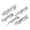 Crescent Locking Pliers Set Long Nose Curved Jaw 5 Piece CRECLP5SETN XMS18GRIP5 -Crescent Sales 2024 Img1490207911