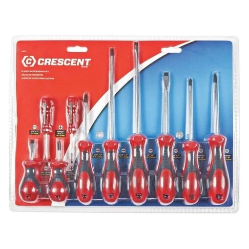 Crescent 12 Pc. Phillips®/Slotted Acetate Screwdriver Set -Crescent Sales 2024