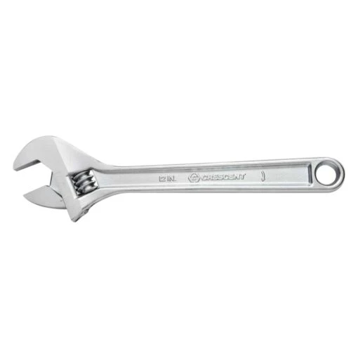 Crescent® AC212VS - 1-1/2" X 12" OAL Chrome Plain Handle Adjustable Wrench -Crescent Sales 2024 ac212vs