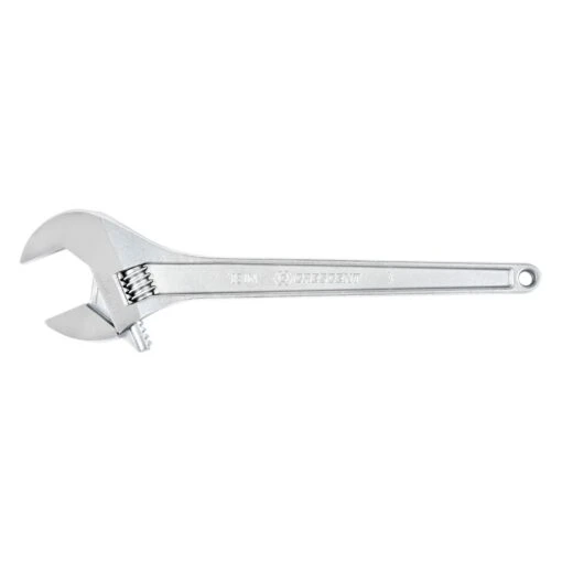 Crescent® AC218VS - 2-1/16" X 18" OAL Chrome Plain Handle Adjustable Wrench -Crescent Sales 2024 ac218vs