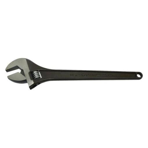 Crescent® - SAE/Metric Black Oxide Plain Handle Adjustable Wrench (Made In The USA) -Crescent Sales 2024 at115j