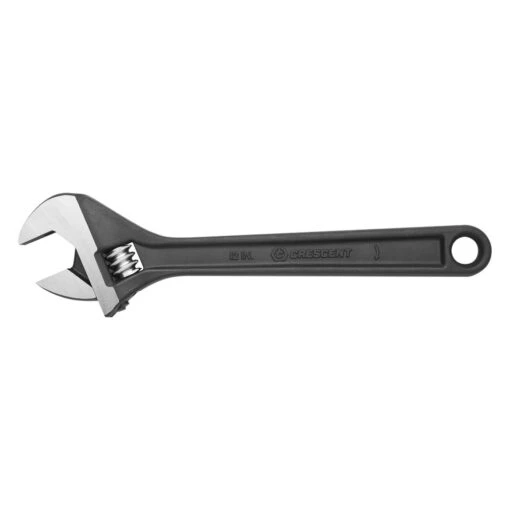 Crescent® AT212VS - 1-1/2" X 12" OAL Black Oxide Plain Handle Adjustable Wrench -Crescent Sales 2024 at212vs