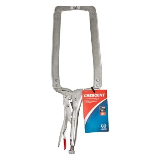 Crescent® C18CCRN - 9" Fixed Pads Long Reach C-Jaws Locking Clamp -Crescent Sales 2024 c18ccrn