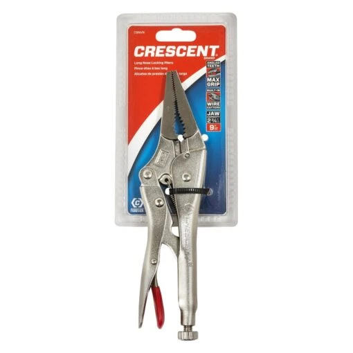 Crescent® - 9" Metal Handle Long Nose Jaws Locking Pliers -Crescent Sales 2024 c9nvn 3