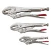 Crescent® - 3-piece 5" To 10" Metal Handle Curved Jaws Locking Pliers Set -Crescent Sales 2024 clp3setn