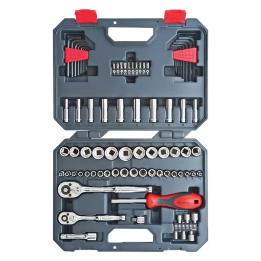 Crescent® - 84-piece Mechanics Tool Set In Blow Mold Storage/Carrying Case -Crescent Sales 2024 ctk84cmp