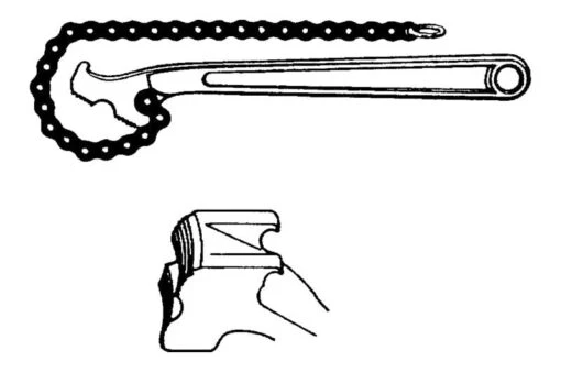 Crescent® CW12H - 4" Chain Wrench -Crescent Sales 2024 cw12h 2 1