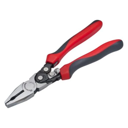 Crescent® - ProSeries™ 8" Multi-Material Handle Combination Jaws Spring Loaded Compound Action Linemans Pliers -Crescent Sales 2024 ps20509c